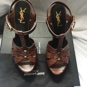 YSL tribute sandals